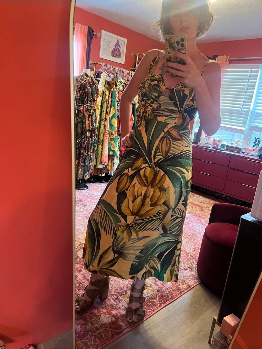 Farm Rio 3d print tropical dress - Picture 8 of 8